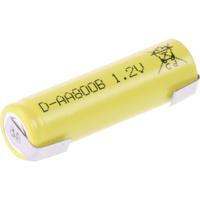 Mexcel -AA800B Speciale oplaadbare batterij AA (penlite) U-soldeerlip, Flat-top NiCd 1.2 V 800 mAh - thumbnail