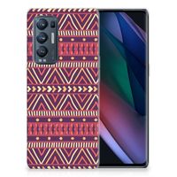 OPPO Find X3 Neo TPU bumper Aztec Paars - thumbnail