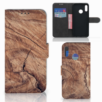Huawei P Smart 2019 Book Style Case Tree Trunk
