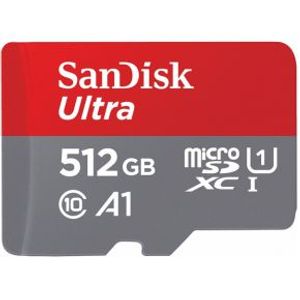 SanDisk Ultra microSD flashgeheugen 512 GB MicroSDXC UHS-I Klasse 10