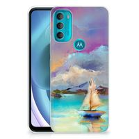 Hoesje maken Motorola Moto G71 5G Boat