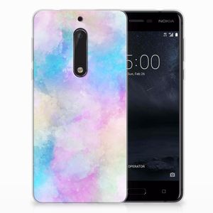 Hoesje maken Nokia 5 Watercolor Light