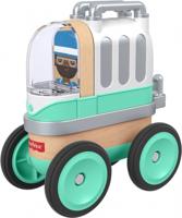 Fisher Price Wonder Makers camper 9 cm mintgroen 4 delig