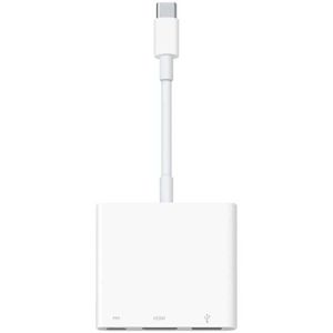 Apple MUF82ZM/A laptop dock & poortreplicator Bedraad USB 3.2 Gen 1 (3.1 Gen 1) Type-C Wit