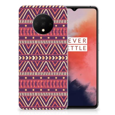 OnePlus 7T TPU bumper Aztec Paars OnePlus 7T TPU bumper Aztec Paars