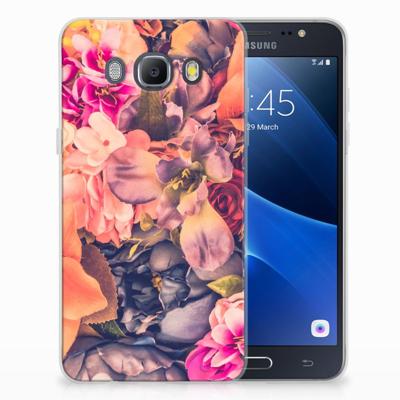 Samsung Galaxy J5 2016 TPU Case Bosje Bloemen