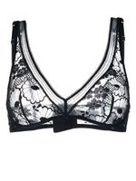 ERES Millefleurs lace triangle bra - Bleu