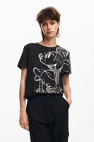 Minnie Mouse T-shirt - BLACK - L