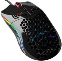 Glorious Gaming Model O bekabelde gamingmuis, 67 g, superlicht honingraatdesign, RGB, Pixart 3360 sensor, Omron-schakelaars, tweehandig, glanzend zwart