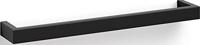LINEA handdoekrail, black wall mount