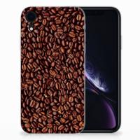 Apple iPhone Xr Siliconen Case Koffiebonen