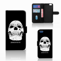Telefoonhoesje met Naam Apple iPhone 6 Plus | 6s Plus Skull Eyes