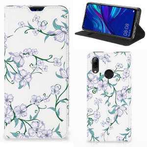 Huawei P Smart (2019) Uniek Smart Cover Blossom White