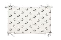 Pericles boxbumper Nero 320 x 30 cm wit/zwart