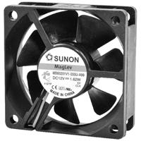 Sunon SUNON DC-Axiallüfter Serie MB/EB 60x60x20mm Axiaalventilator 12 V 39.06 m³/h (l x b x h) 60 x 60 x 20 mm - thumbnail