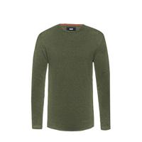 WE Fashion trui van katoenmix green khaki