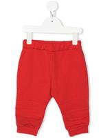 Balmain Kids pantalon de jogging à logo imprimé - Rouge - thumbnail