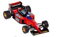 Welly Metalen Auto: Formule 1 Racer Rood 10,7 cm