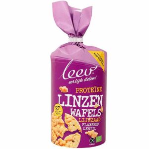 Leev Proteine linzenwafels 20% gratis bio (120 gr)