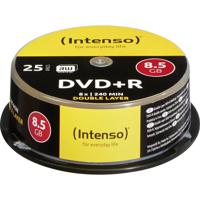 Intenso 4311144 DVD+R DL disc 8.5 GB 25 stuk(s) Spindel