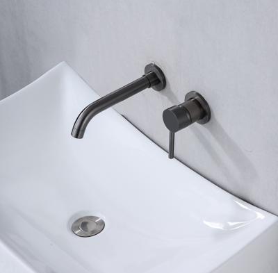 Saniclear Iron inbouw wastafelkraan verouderd ijzer - gunmetal Saniclear Iron inbouw wastafelkraan verouderd ijzer - gunmetal