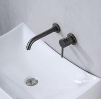 Saniclear Iron inbouw wastafelkraan verouderd ijzer - gunmetal