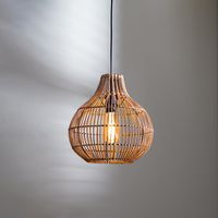 Light & Living Hanglamp Pacino Rotan - Naturel - thumbnail