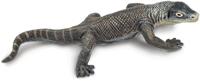 Safari speeldier komodovaraan junior 14 cm grijs
