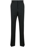 Valentino Garavani pantalon de costume en laine mélangées - Gris