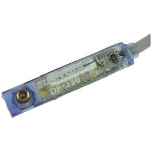 Univer DF-330 Reed t.b.v. K-series cilinders NO/PNP 3x0,14mm kabel. L=3 meter. spanning:24VAC of DC inclusief LED