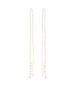 Sophie Bille Brahe boucles d'oreilles pendantes Promenade de Perles en or 14ct - Blanc