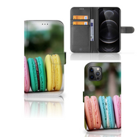 Apple iPhone 12 Pro Max Book Cover Macarons - thumbnail