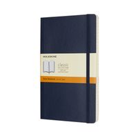 Notitieboek Moleskine large 130x210mm lijn soft cover sapphire blue - thumbnail