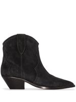 ISABEL MARANT bottines en daim - Noir - thumbnail