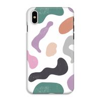 Memphis Shapes: iPhone XS Tough Case - thumbnail