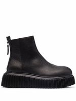 AGL bottines Sandy en cuir - Noir