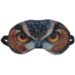 Dieren slaapmasker/oogmasker uil