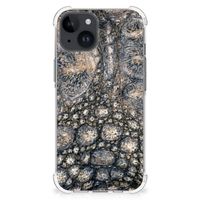 iPhone 15 Plus Case Anti-shock Krokodillenprint - thumbnail