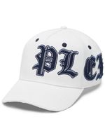 Philipp Plein casquette en coton à logo brodé - Blanc