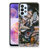 Samsung Galaxy A23 Siliconen Hoesje met foto Badges