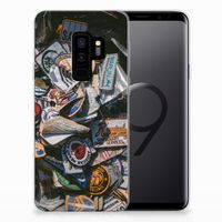 Samsung Galaxy S9 Plus Siliconen Hoesje met foto Badges