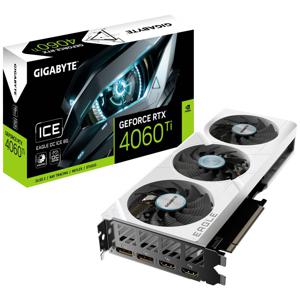 Gigabyte Nvidia GeForce RTX 4060 Ti Videokaart EAGLE OC 8 GB GDDR6-RAM PCIe x16 DisplayPort, HDMI Overclocked