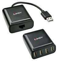 Lindy 42679 interface hub USB 2.0 Zwart - thumbnail