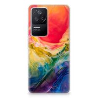 Hoesje maken Xiaomi Poco F4 Watercolor Dark