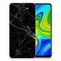 Xiaomi Redmi Note9 TPU Siliconen Hoesje Marmer Zwart - Origineel Cadeau Vader