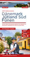 Fietskaart DK2 ADFC Radtourenkarte Dänemark Zuid - Jutland - Denemarke - thumbnail