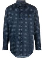 ETRO chemise boutonnée à imprimé cachemire - Bleu - thumbnail