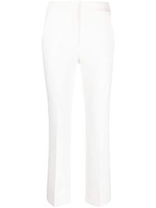 Peserico pantalon droit à taille haute - Blanc