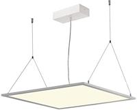 SLV I-VIDUAL LED-paneel voor rasterdeken, aluminium, zilvergrijs