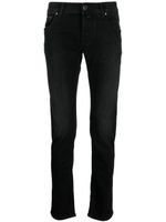 Jacob Cohën pantalon skinny à poches contrastantes - Noir